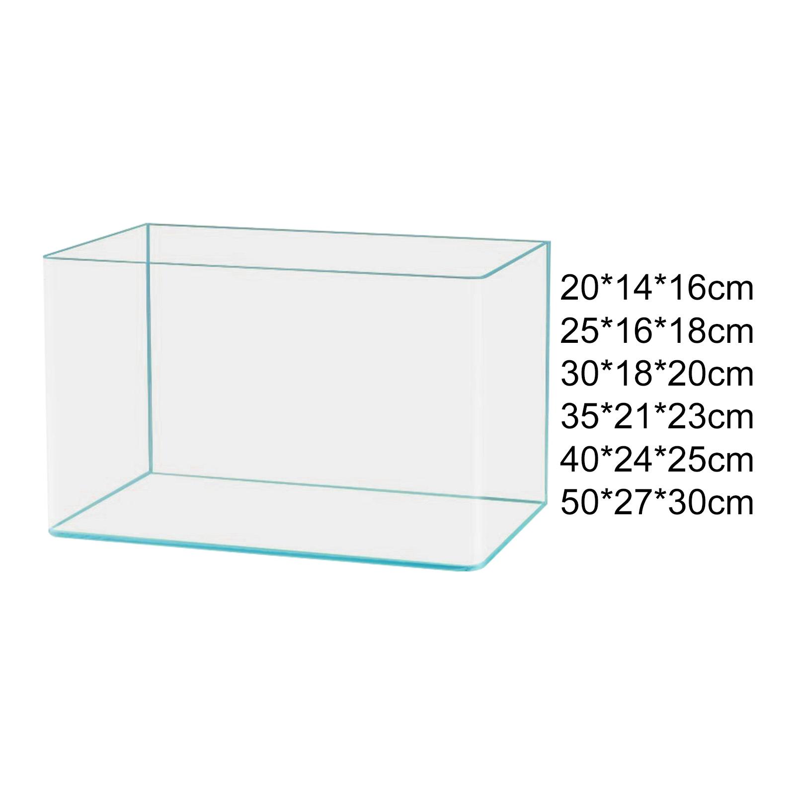 Marine Aquarium All In One - Clear Glass Fish Tank Decoration Easy