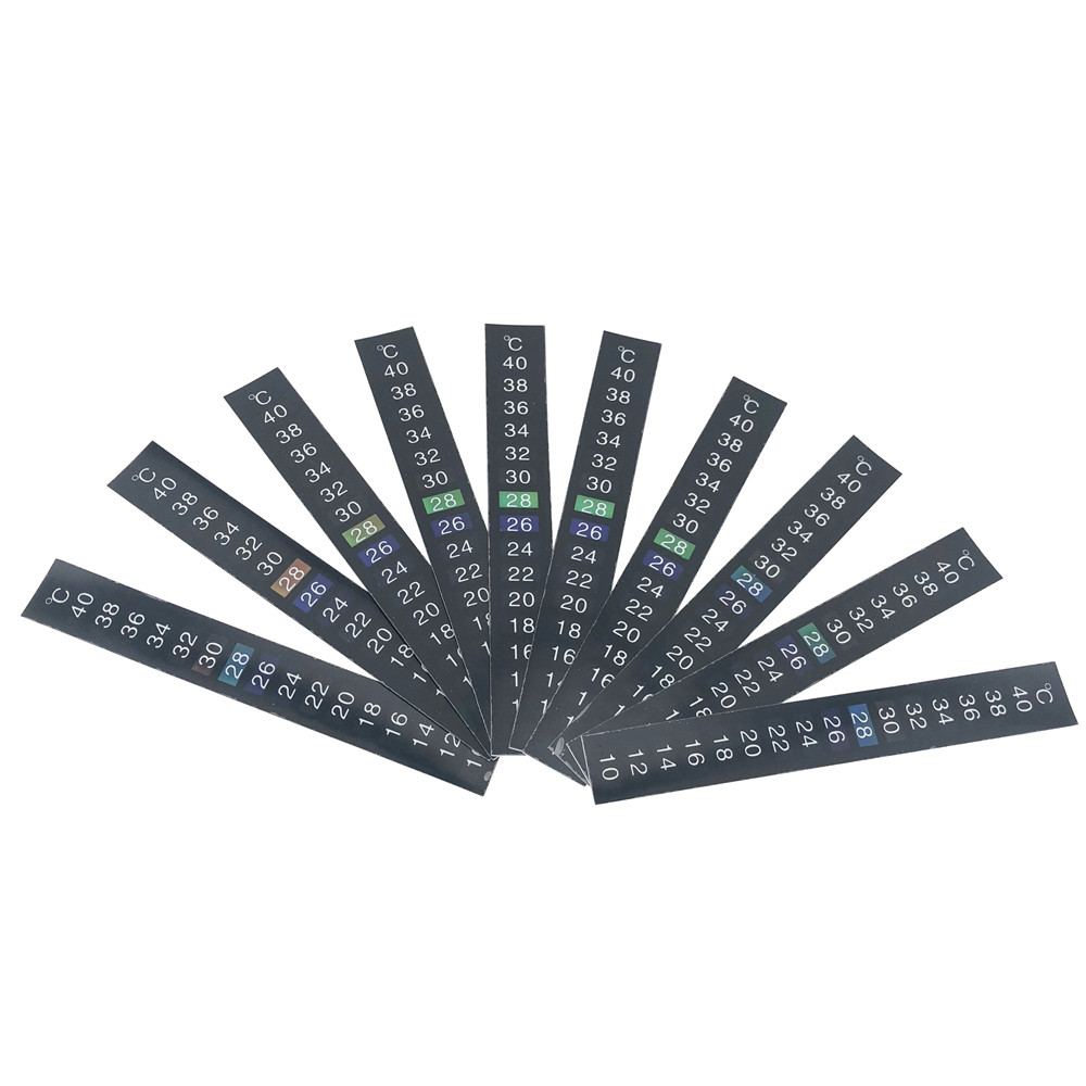 Marine Aquarium Glue - 10pcs/lot 10-40℃ LCD Digital Adhesive Thermometer