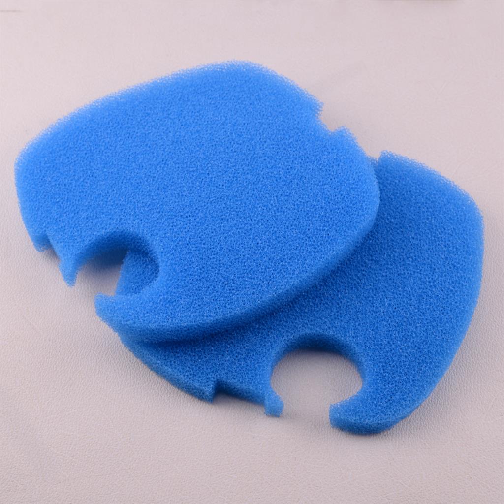 Marine Aquarium Uv Sterilizer - LETAOSK 2Pcs Blue Aquarium Filter Pad