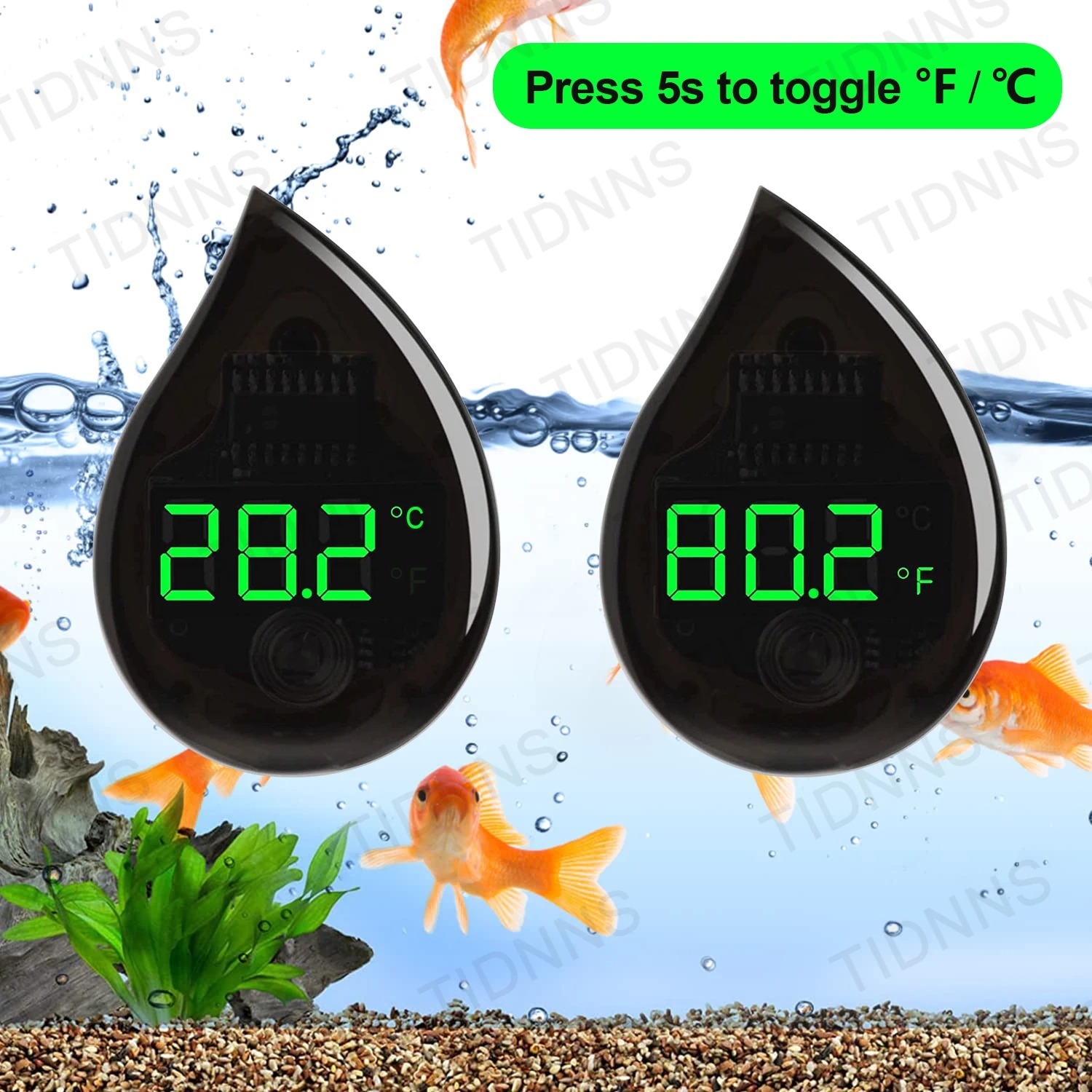 Aquarium Self-Adhesive Thermom - огляд і ціна Marine Aquarium Glue