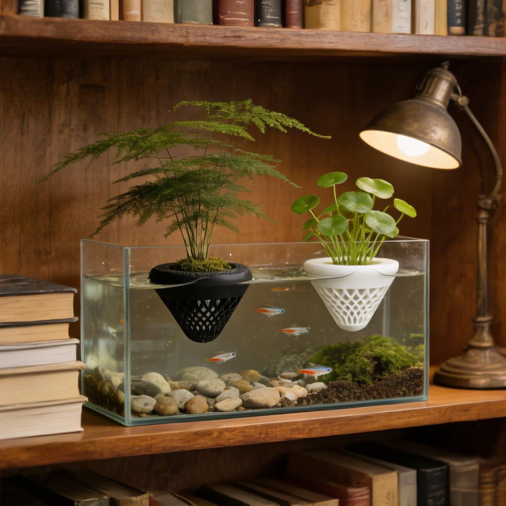 2PCS Floating Aquarium Plant H - огляд і ціна Marine Aquarium All In One