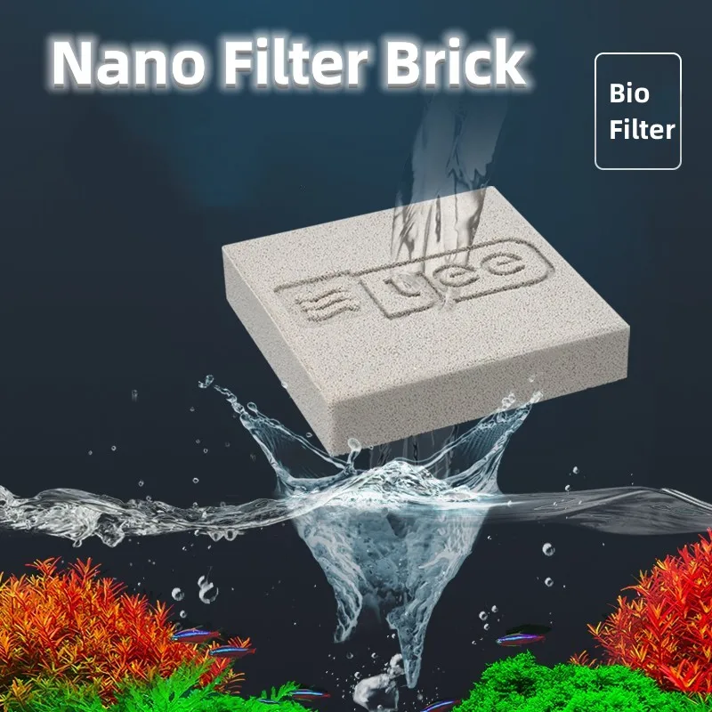 1/2pcs Aquarium Nano Ceramic F - огляд і ціна Marine Aquarium Cube