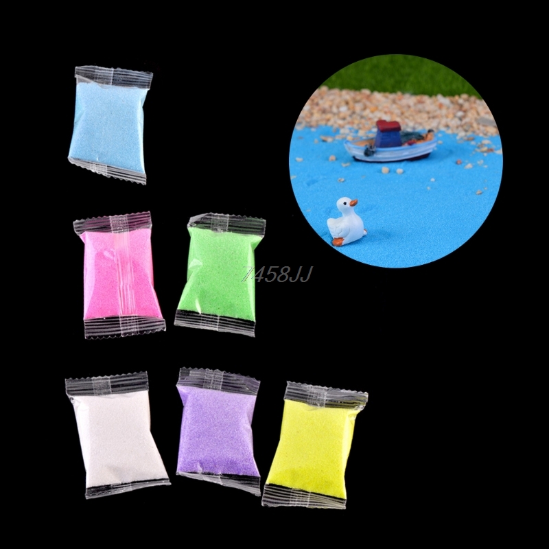 1 Bag 6 Color Quartz Sand Mini - огляд і ціна Aquarium Marineland