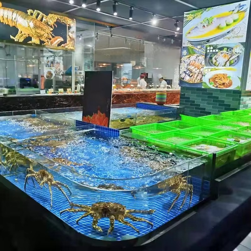 Square Glass Freshwater Fish T - огляд і ціна Marine Aquarium All In One
