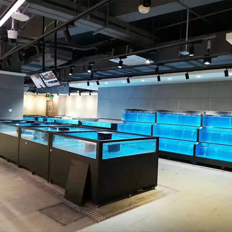 Square Glass Freshwater Fish T - огляд і ціна Marine Aquarium All In One