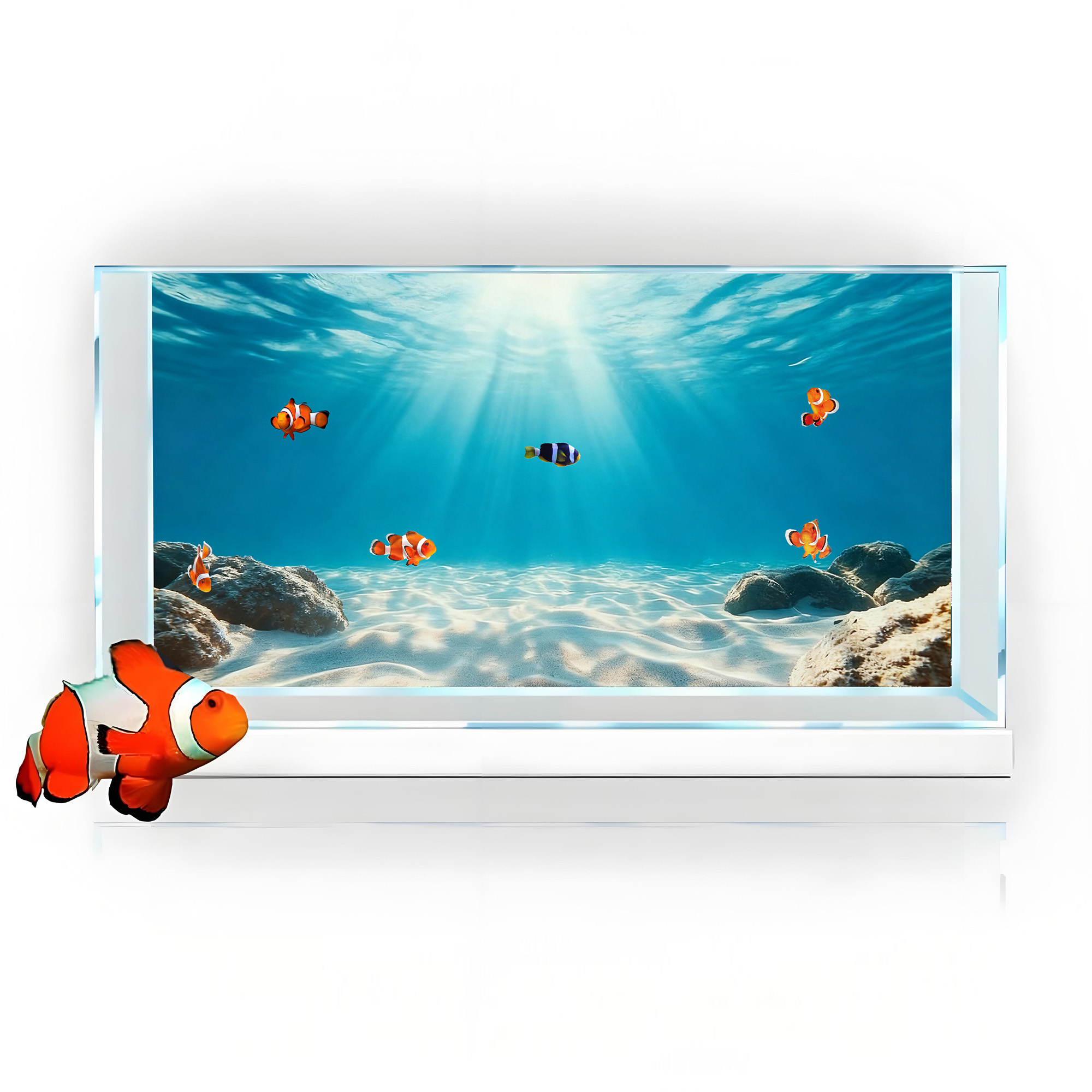 Blue Sea Clear Sand, Fish Tank - огляд і ціна Marine Aquarium Glue