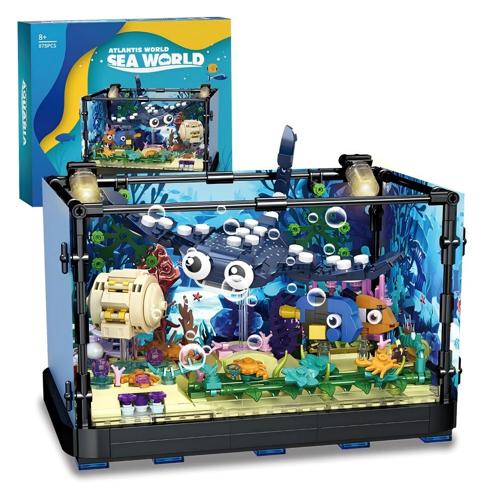 Fish Tank Building Set - Marin - огляд і ціна Marine Aquarium Cube