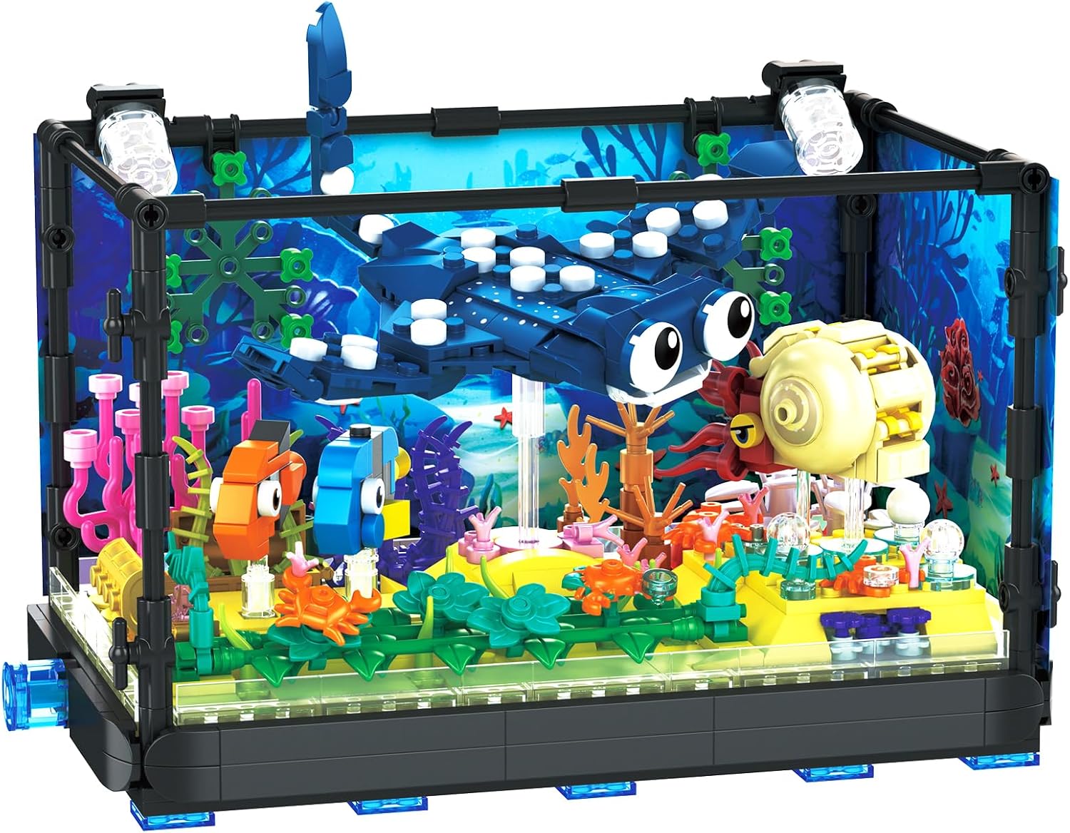 Fish Tank Building Set - Marin - огляд і ціна Marine Aquarium Cube