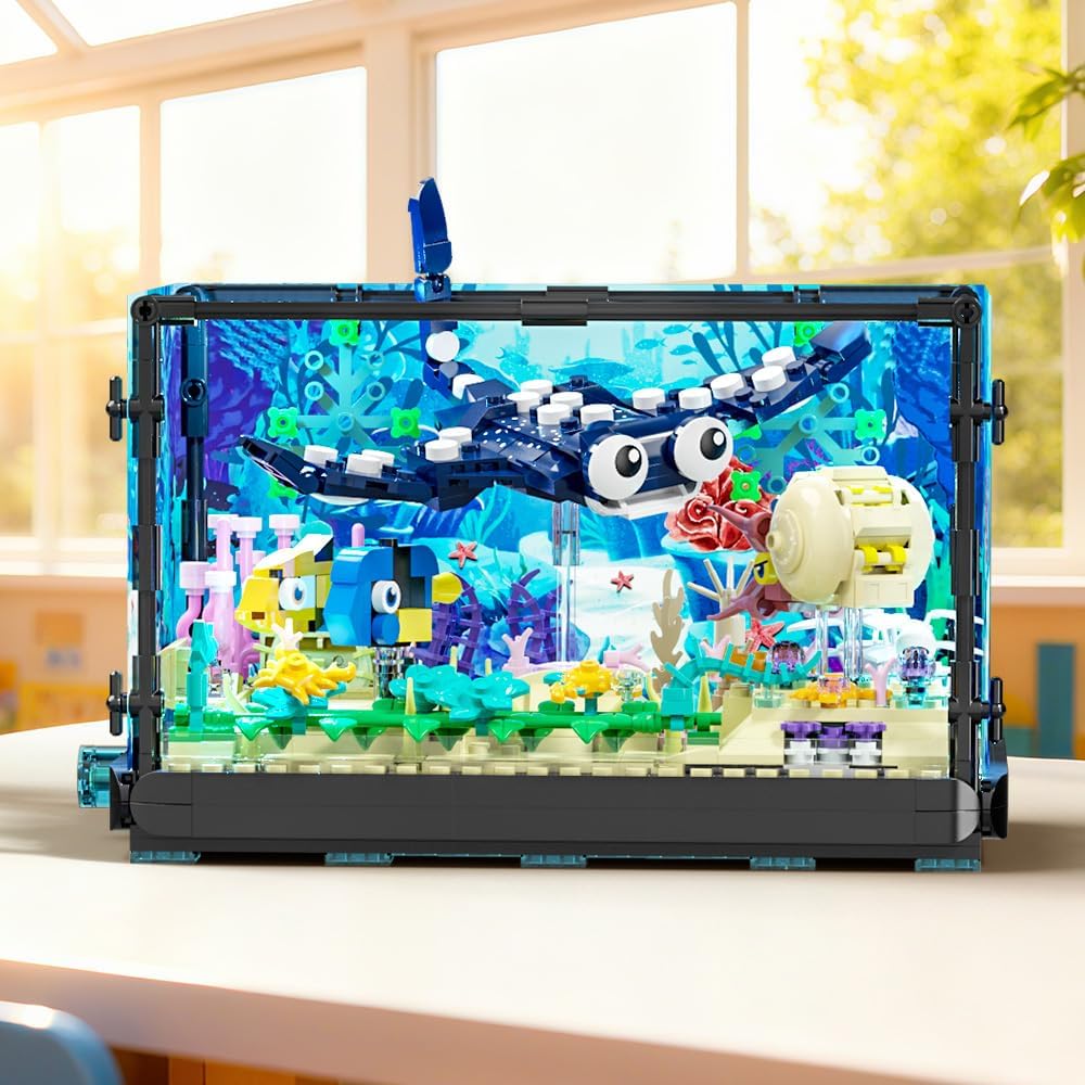 Fish Tank Building Set - Marin - огляд і ціна Marine Aquarium Cube