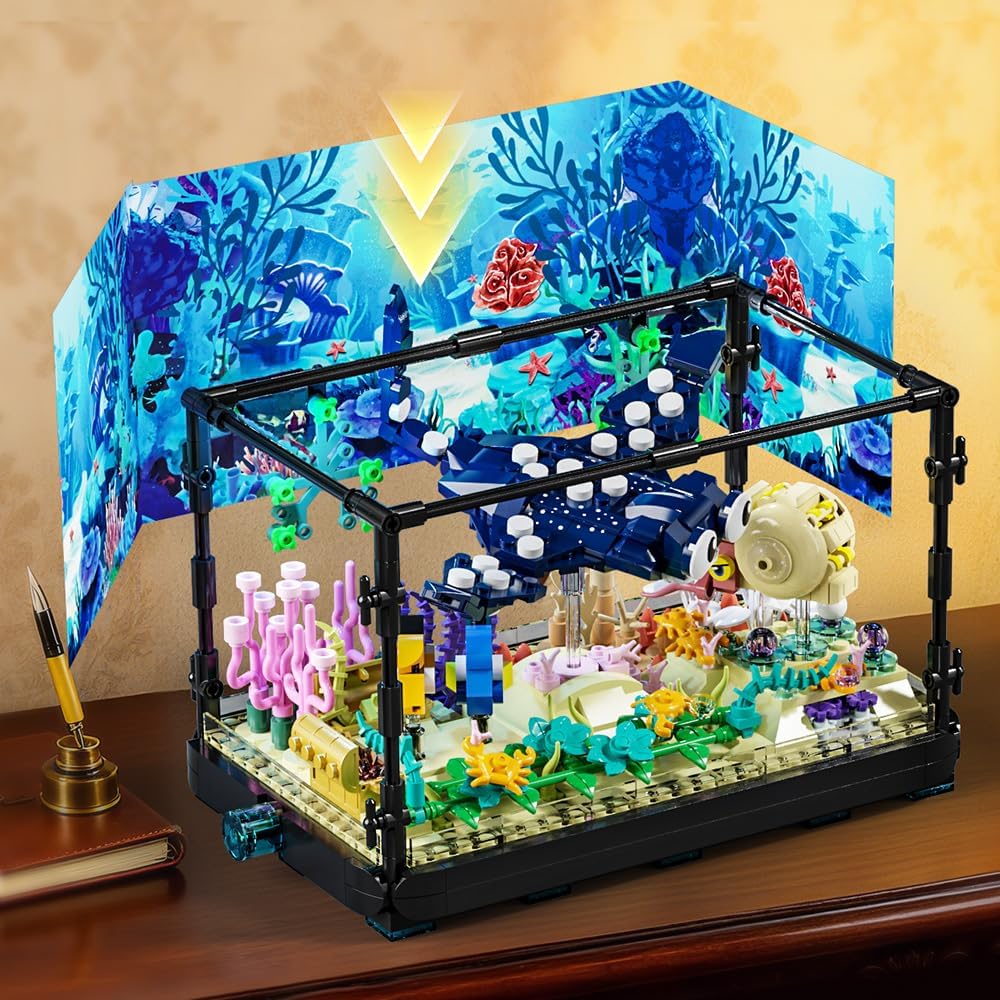 Fish Tank Building Set - Marin - огляд і ціна Marine Aquarium Cube