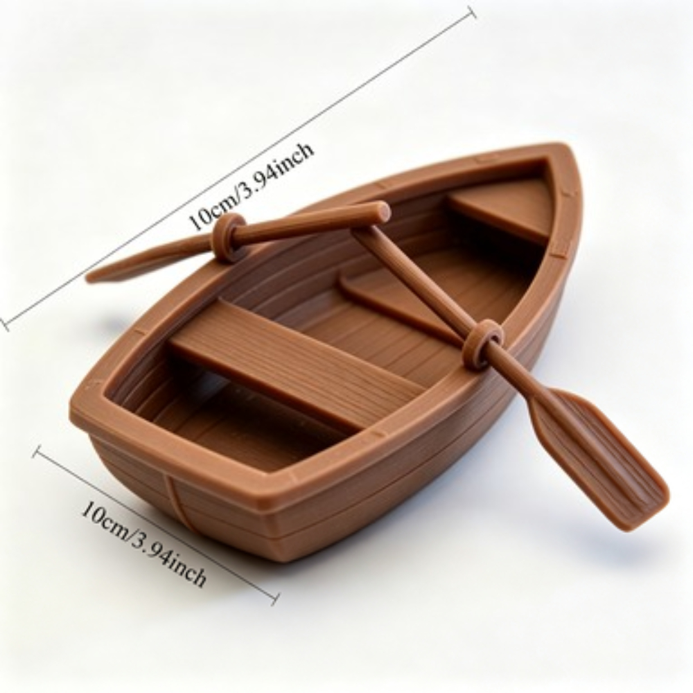 Mini Double Oar Wooden Boat Aq - огляд і ціна Aquarium Marineland
