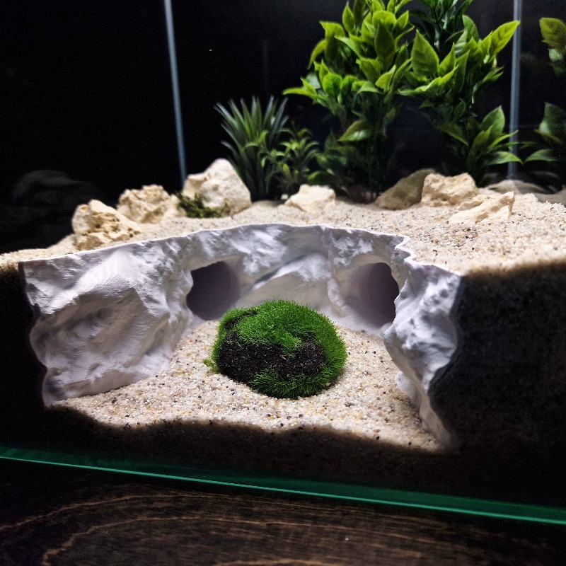 2-in-1 Water & Land Hiding Cav - огляд і ціна Aquarium Marineland