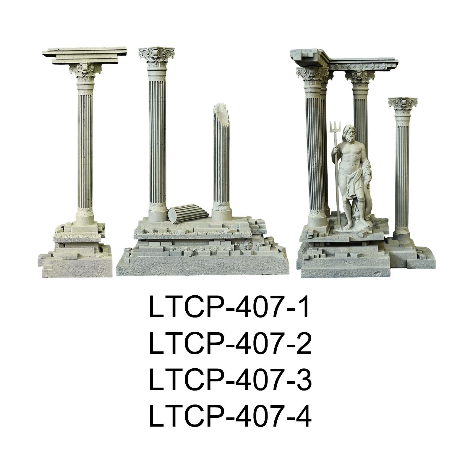 Roman Column Decoration Resin  - огляд і ціна Marine Aquarium All In One