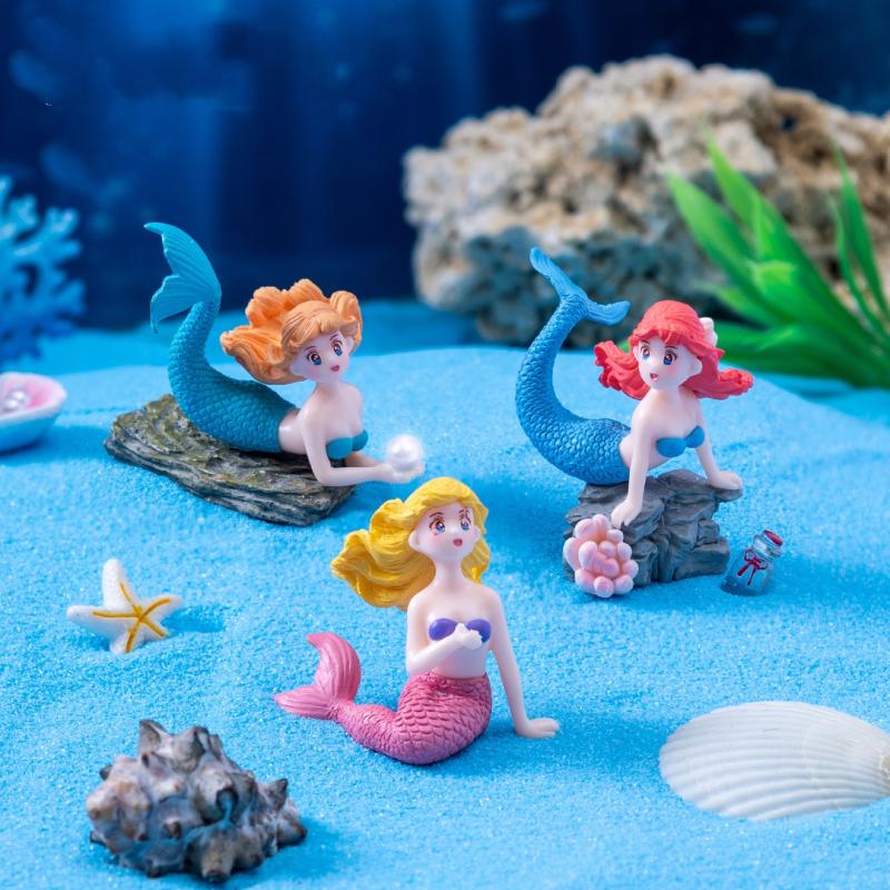 4Pcs Plastic Fish Tank Little  - огляд і ціна Marine Aquarium All In One