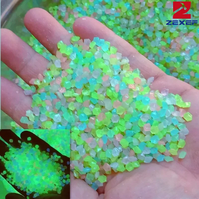 1000pcs 3-5mm Luminous Sand Gl - огляд і ціна Aquarium Marine Fish