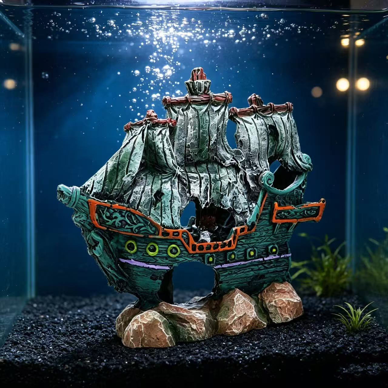 Aquarium Fish Tank Landscape S - огляд і ціна Aquarium Marineland