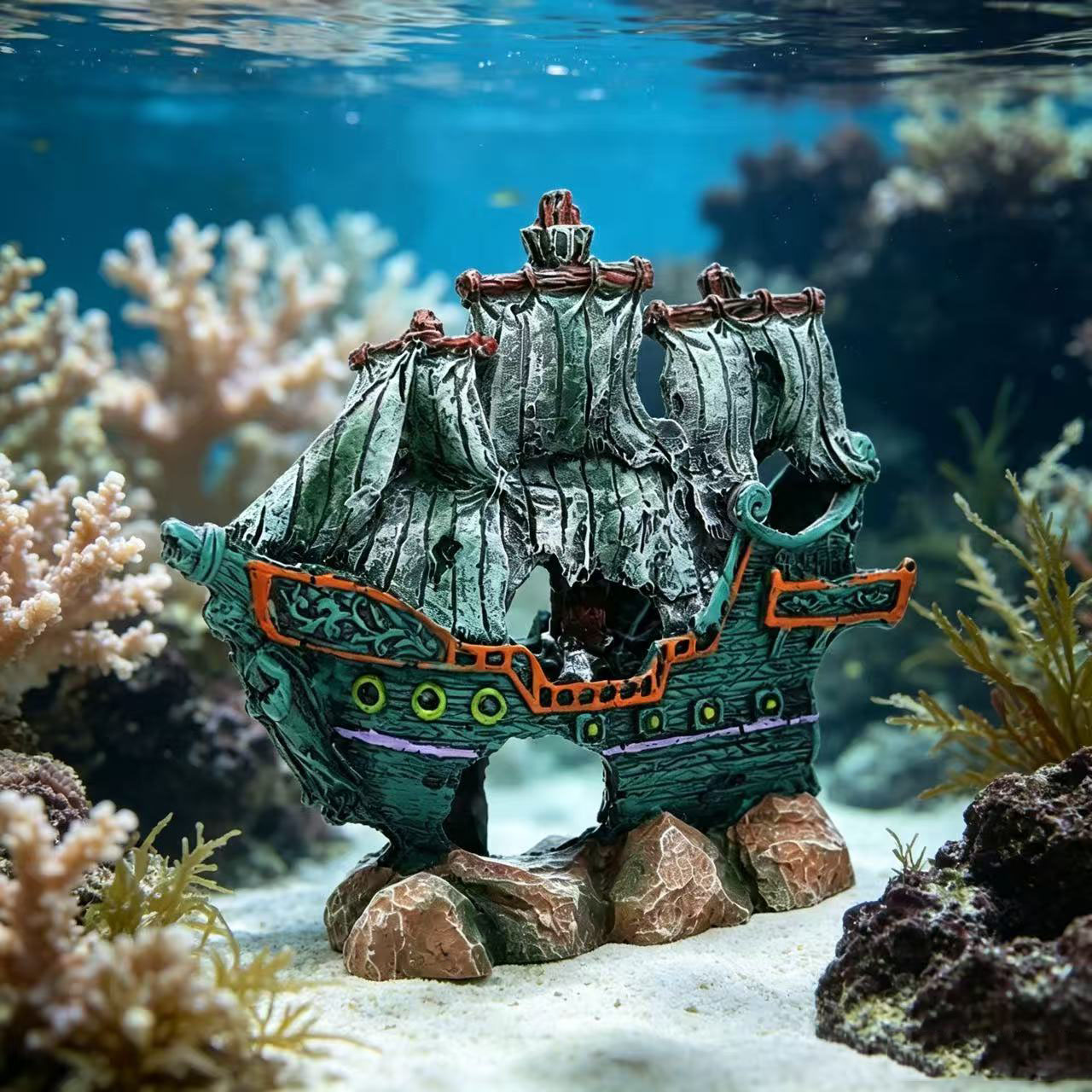 Aquarium Fish Tank Landscape S - огляд і ціна Aquarium Marineland
