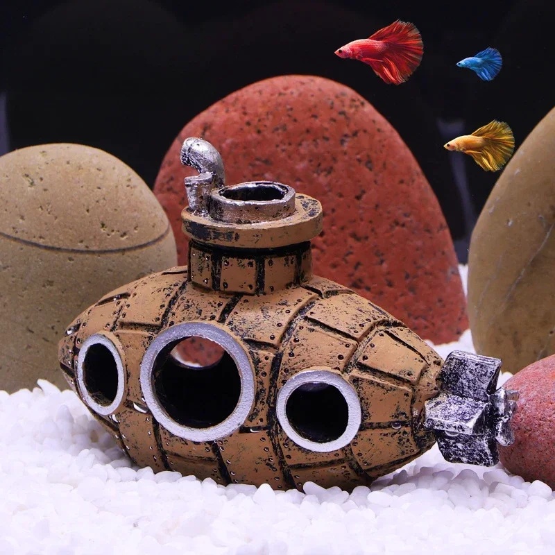 Resin Submarine Ornaments Aqua - огляд і ціна Marine Aquarium All In One