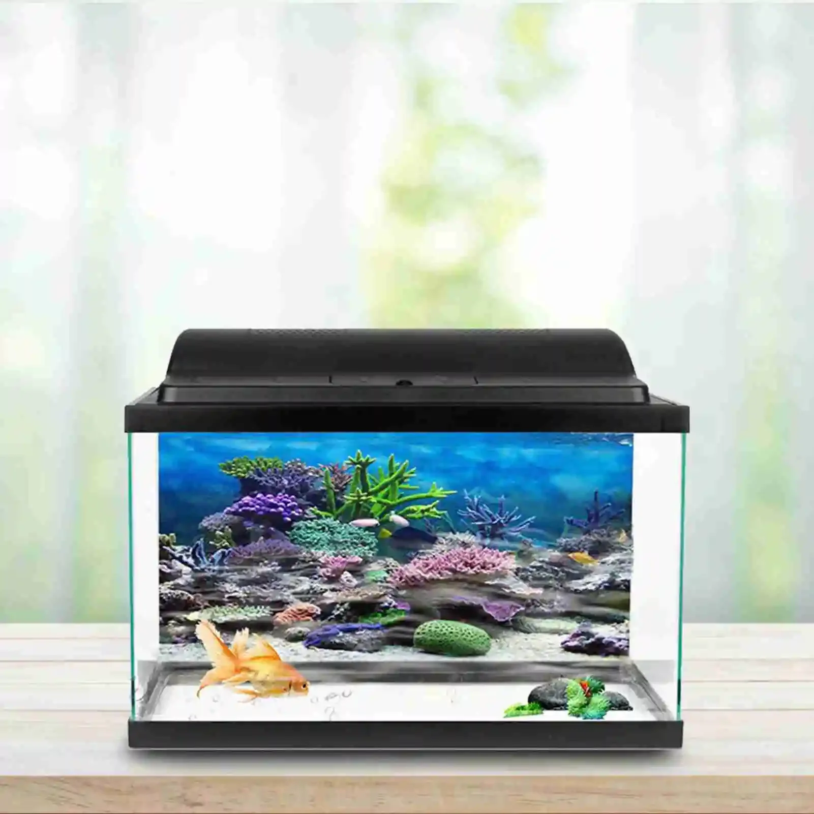 3D Aquarium Landscape Poster R - огляд і ціна Marine Aquarium Glue
