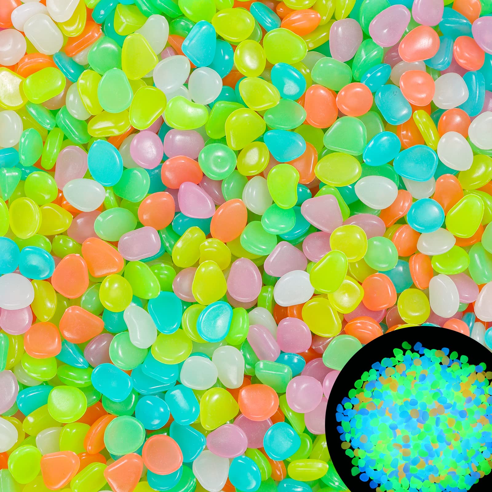 100Pcs Glow in the Dark Garden - огляд і ціна Aquarium Marine Fish