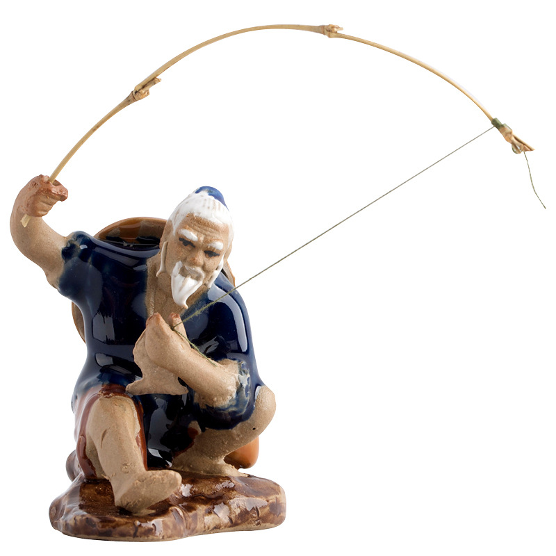 Ceramics Fisherman Boat Figuri - огляд і ціна Aquarium Marineland