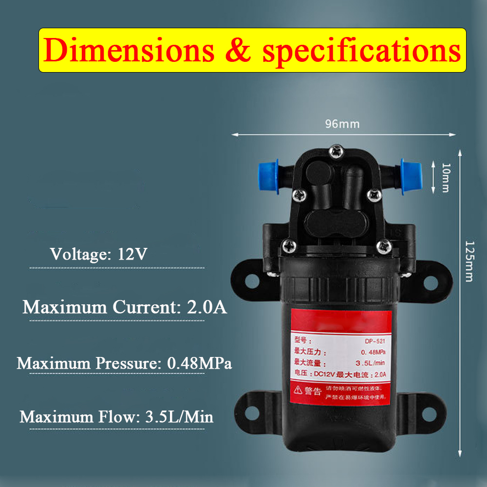 12v Agricultural Water Pump Po - огляд і ціна Aquarium Marineland