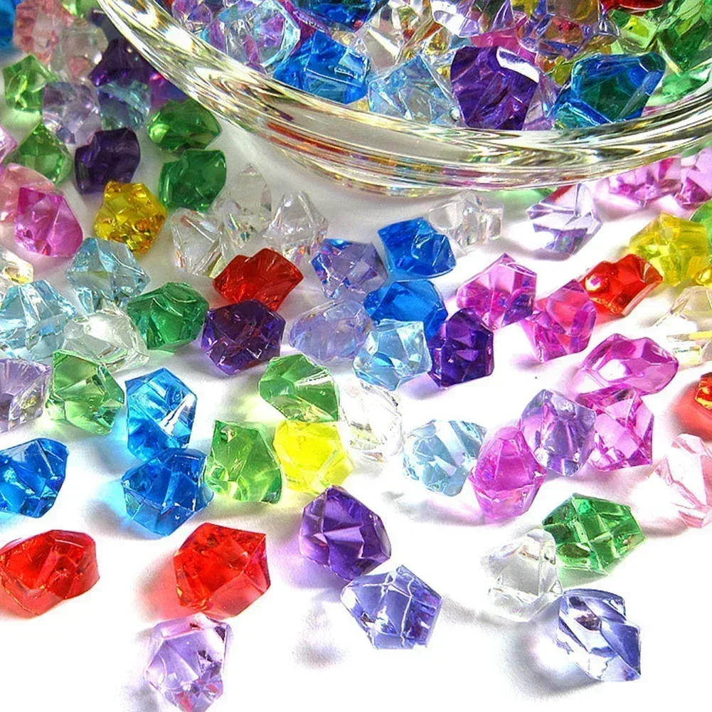 200Pcs Colorful Acrylic Stones - огляд і ціна Marine Aquarium Cube