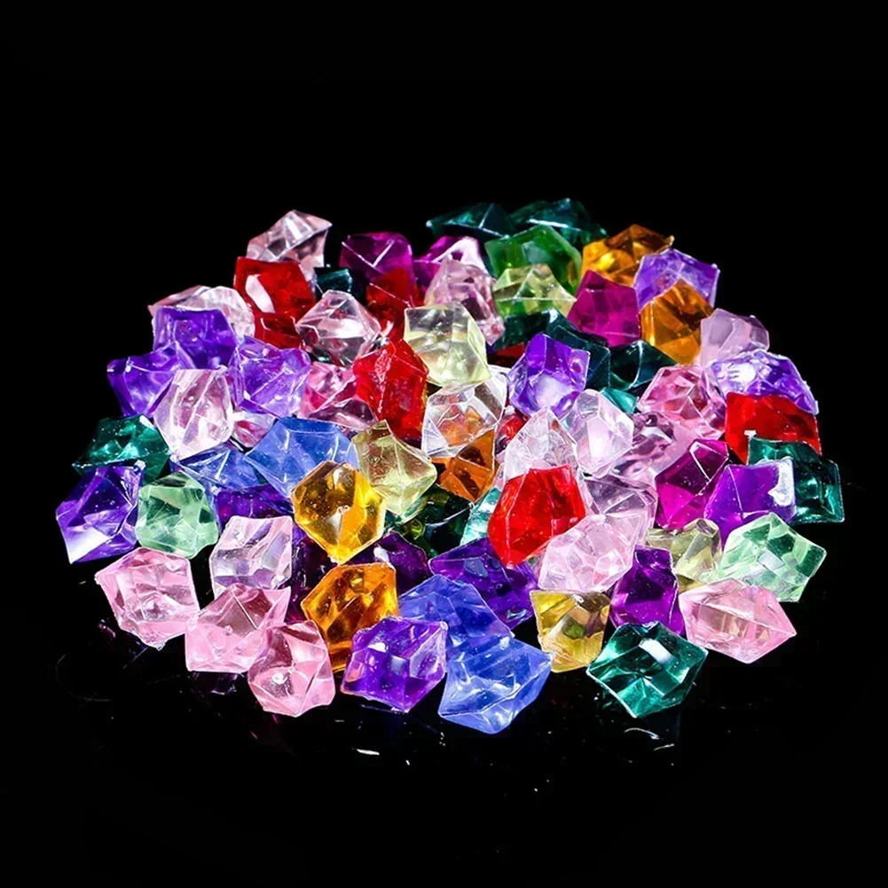 200Pcs Colorful Acrylic Stones - огляд і ціна Marine Aquarium Cube