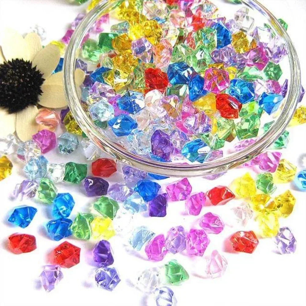 200Pcs Colorful Acrylic Stones - огляд і ціна Marine Aquarium Cube