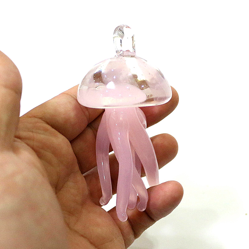 Pink Jellyfish Glass Pendant C - огляд і ціна Marine Aquarium & Regional Centre Photos