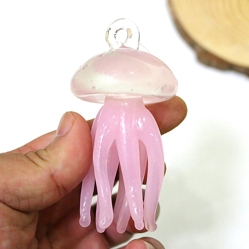Pink Jellyfish Glass Pendant C - огляд і ціна Marine Aquarium & Regional Centre Photos